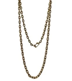 Chaine En Or Jaune à Maille Byzantine -Castafiore Boutique chaine en or jaune a maille byzantine 408507