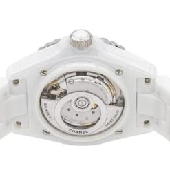 Montre Mécanique CHANEL "J12" En Céramique Et Diamants 14 Montre Mécanique CHANEL "J12" En Céramique Et Diamants -Castafiore Boutique chanel montre j12 ceramique 322844