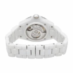 Montre Mécanique CHANEL "J12" En Céramique Et Diamants 15 Montre Mécanique CHANEL "J12" En Céramique Et Diamants -Castafiore Boutique chanel montre j12 ceramique 858394