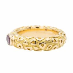Chaumet Bague JoncOr Jaune Rubis -Castafiore Boutique chaumet bague jonc or jaune rubis 459483
