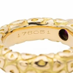 Chaumet Bague JoncOr Jaune Rubis -Castafiore Boutique chaumet bague jonc or jaune rubis 771102