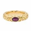 Chaumet Bague JoncOr Jaune Rubis