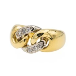 Chaumet Bague Liens Or Jaune Diamant -Castafiore Boutique chaumet bague liens or jaune diamant 284849