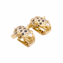 Miller Clips D'oreilles O.J. PERRIN, Or Jaune, Saphirs Et émeraudes Et Diamants -Castafiore Boutique clips doreilles oj perrin or jaune saphirs et emeraudes et diamants 468200