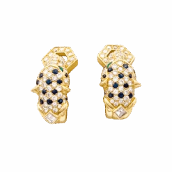 Miller Clips D'oreilles O.J. PERRIN, Or Jaune, Saphirs Et émeraudes Et Diamants -Castafiore Boutique clips doreilles oj perrin or jaune saphirs et emeraudes et diamants 710330