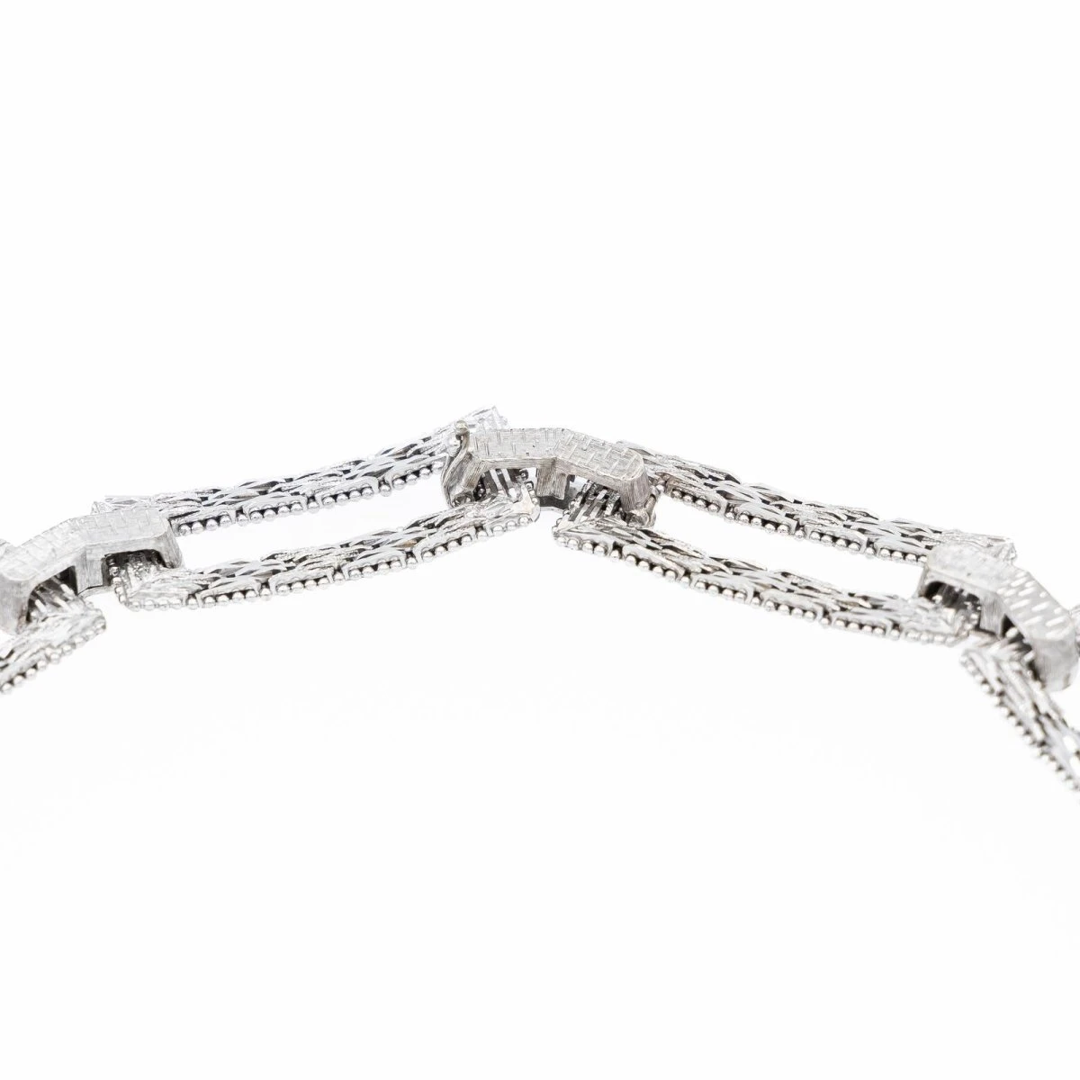 Collier Art Déco Or Blanc 5 Collier Art Déco Or Blanc – Image 5