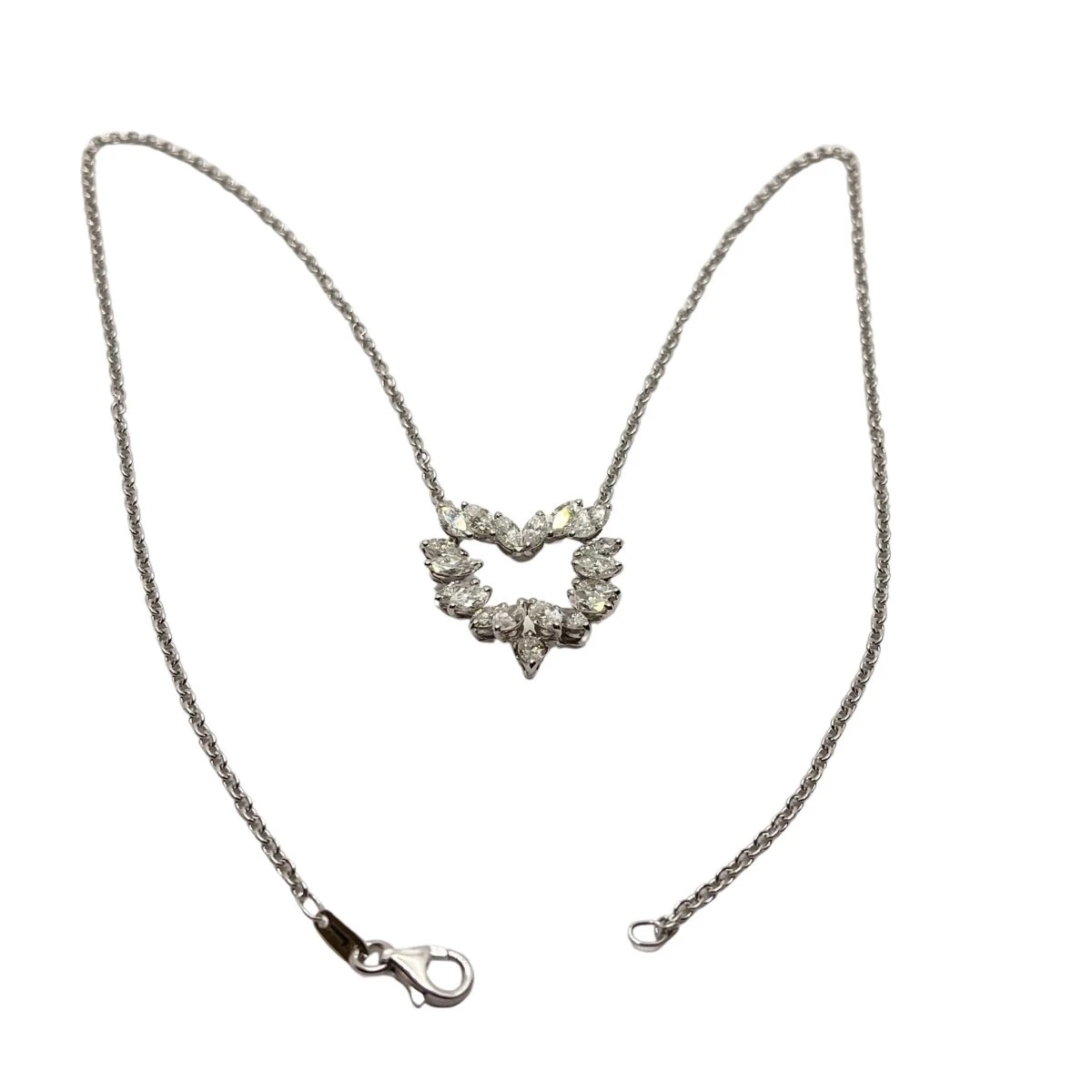 Collier ASUINI En Or Blanc Et Diamants 3 Collier ASUINI En Or Blanc Et Diamants – Image 3