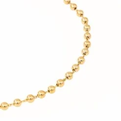 Collier Boules En Or Jaune -Castafiore Boutique collier boules en or jaune 251870