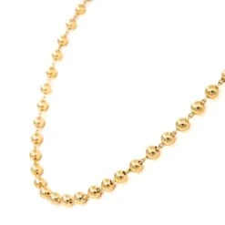 Collier Boules En Or Jaune -Castafiore Boutique collier boules en or jaune 467703