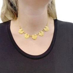Miller Collier Maille Forçat BUCELLATI Feuilles En Or Jaune -Castafiore Boutique collier buccellati feuilles or jaune 367902