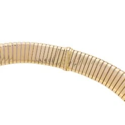 Miller Collier BULGARI "Tubogas" En Or Jaune Et Acier -Castafiore Boutique collier bulgari tubogas en or jaune et acier 717780