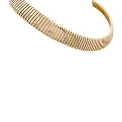 Miller Collier BULGARI "Tubogas" En Or Jaune Et Acier -Castafiore Boutique collier bulgari tubogas en or jaune et acier 886206