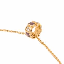 Collier BULGARI "Vipère" En Or Rose, Cormaline Et Diamants -Castafiore Boutique collier bulgari vipere en or rose cormaline et diamants 410569