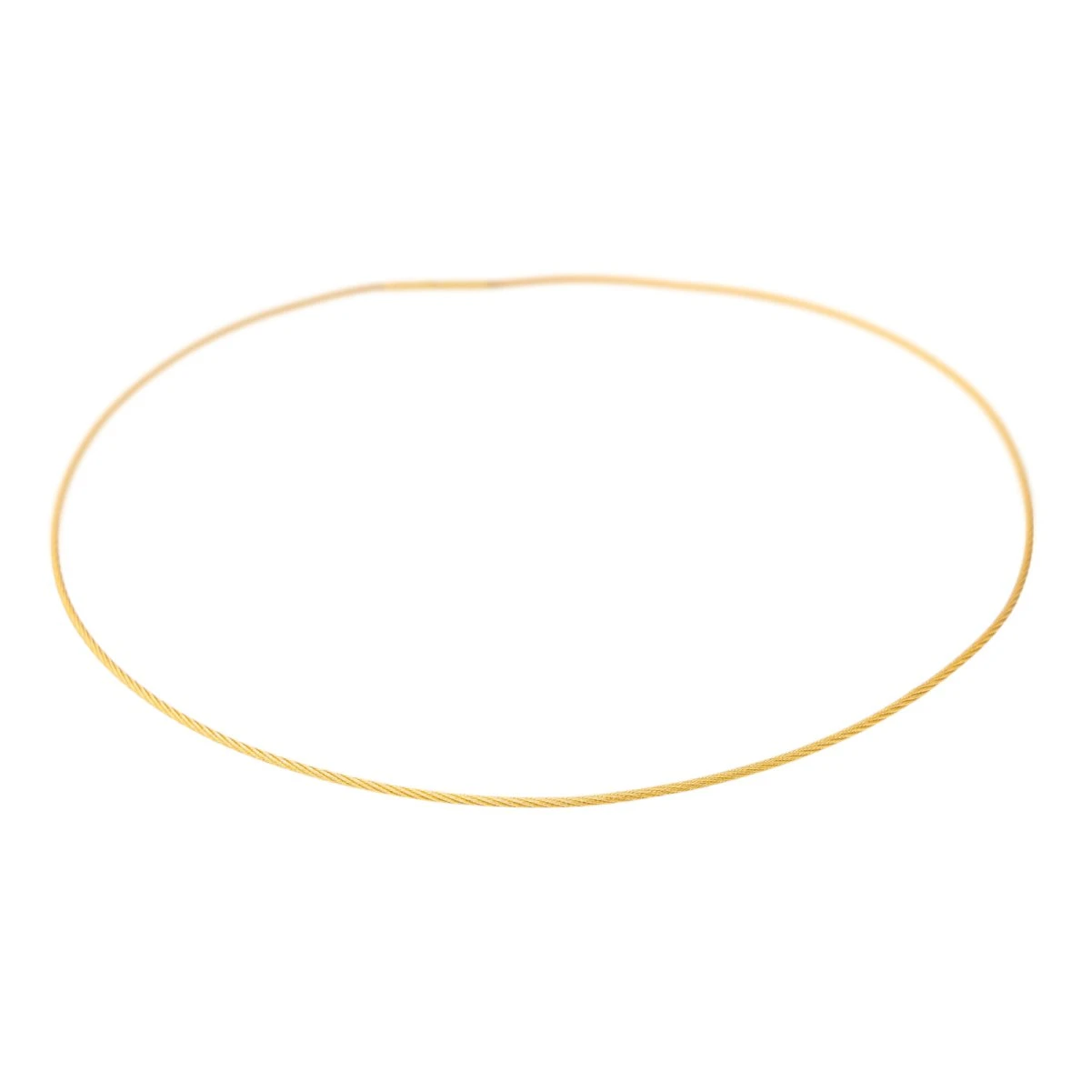 Collier Câble FRED "Force 10" En Or Jaune 5 Collier Câble FRED "Force 10" En Or Jaune – Image 5