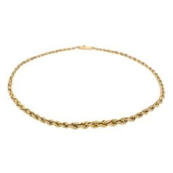 Collier CAPLAIN SAINT ANDRÉ En Or Jaune Et Saphir