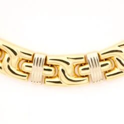 Collier Maille CAPLAIN SAINT ANDRÉ En Or Jaune Et Saphir -Castafiore Boutique collier caplain saint andre maille en or jaune et saphir 479242