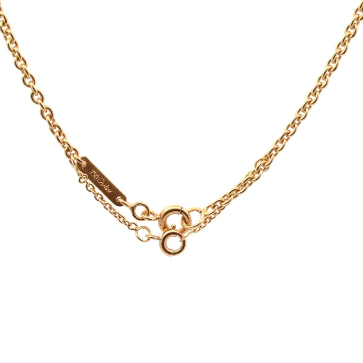 Collier CARTIER Chaîne En Or Jaune 2 Collier CARTIER Chaîne En Or Jaune – Image 2