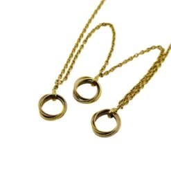 Collier CARTIER Trinity Trois Ors Orné De Trois Pendentifs Trinity -Castafiore Boutique collier cartier trinity trois ors orne de trois pendentifs trinity 114646