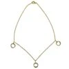 Collier CARTIER Trinity Trois Ors Orné De Trois Pendentifs Trinity