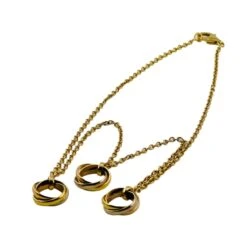 Collier CARTIER Trinity Trois Ors Orné De Trois Pendentifs Trinity -Castafiore Boutique collier cartier trinity trois ors orne de trois pendentifs trinity 981112