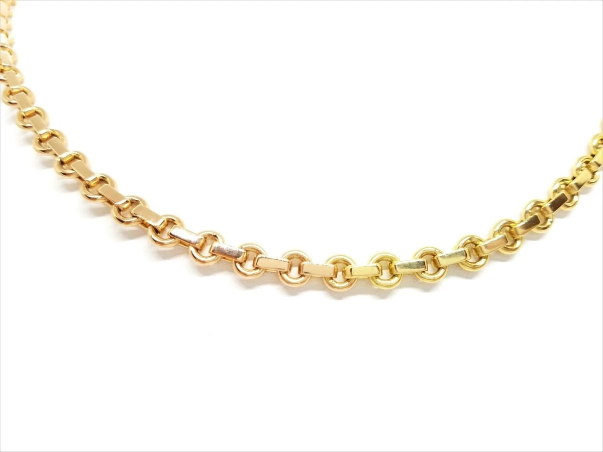 Collier Chaîne Bicolore En 2 Ors 5 Collier Chaîne Bicolore En 2 Ors – Image 5