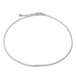 Collier Chaîne BULGARI En Or Blanc