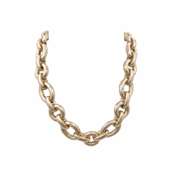 Miller Collier Chaîne CHAUMET "Ovronde" En Or Jaune