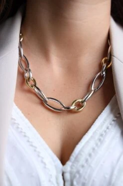 Collier Chaîne CHIMENTO En 2 Ors -Castafiore Boutique collier chaine chimento en 2 ors 295280