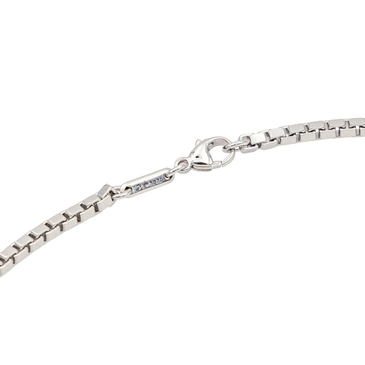 Collier Chaîne CHOPARD En Or Blanc 4 Collier Chaîne CHOPARD En Or Blanc – Image 4