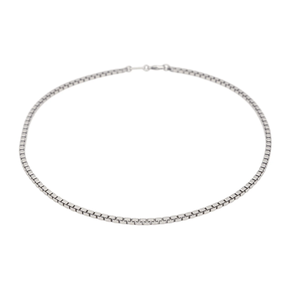 Collier Chaîne CHOPARD En Or Blanc 2 Collier Chaîne CHOPARD En Or Blanc – Image 2