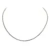 Collier Chaîne CHOPARD En Or Blanc -Castafiore Boutique collier chaine chopard en or blanc 738298