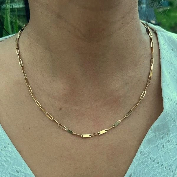 Collier Chaîne DINH VAN En Or Jaune 2 Collier Chaîne DINH VAN En Or Jaune – Image 2