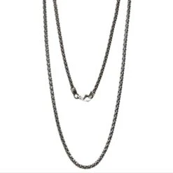 Collier Chaîne En Or Blanc