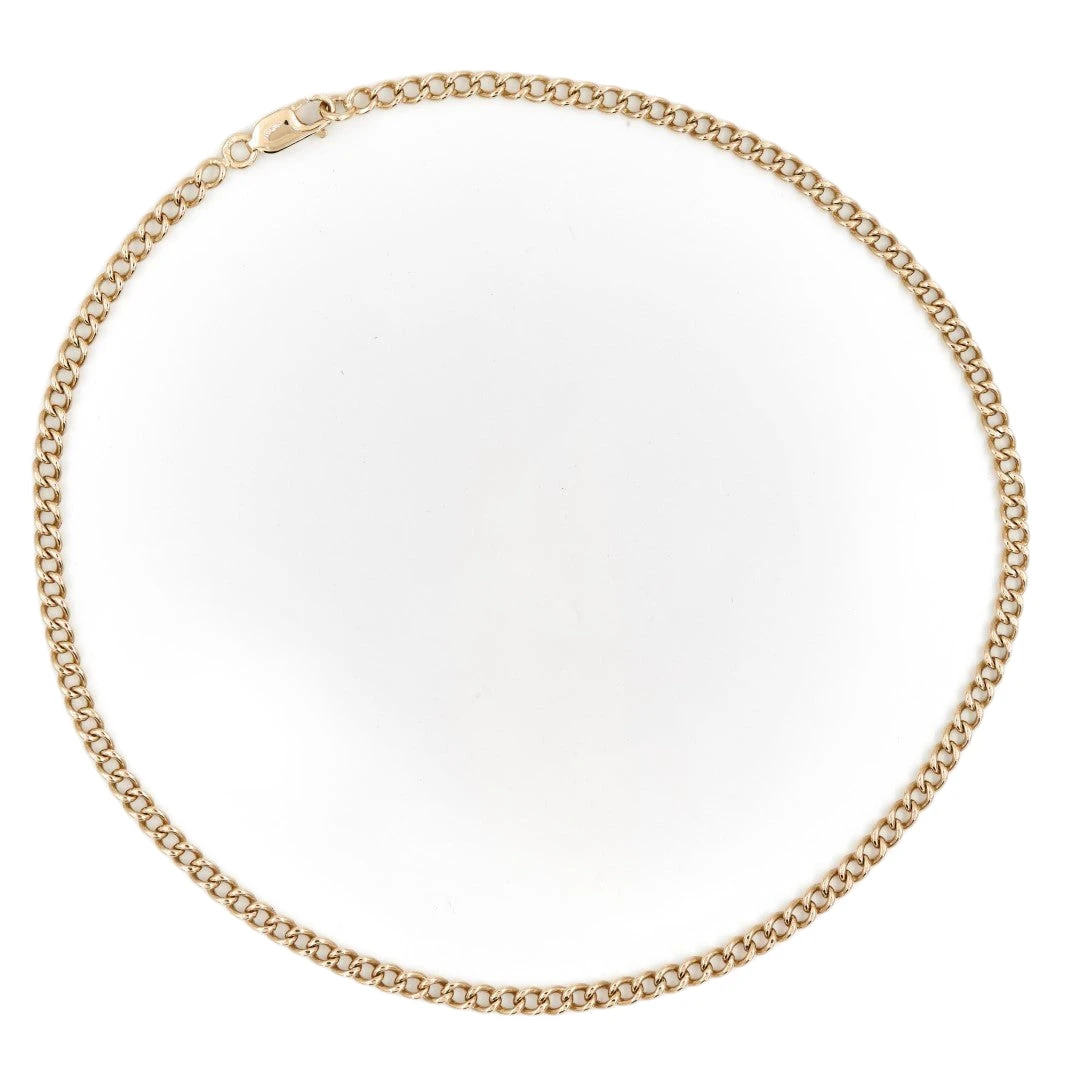 Collier Maille Gourmette En Or Jaune 1 Collier Maille Gourmette En Or Jaune