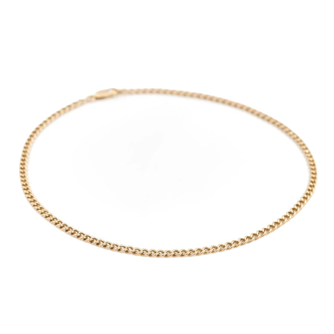 Collier Maille Gourmette En Or Jaune 6 Collier Maille Gourmette En Or Jaune – Image 6