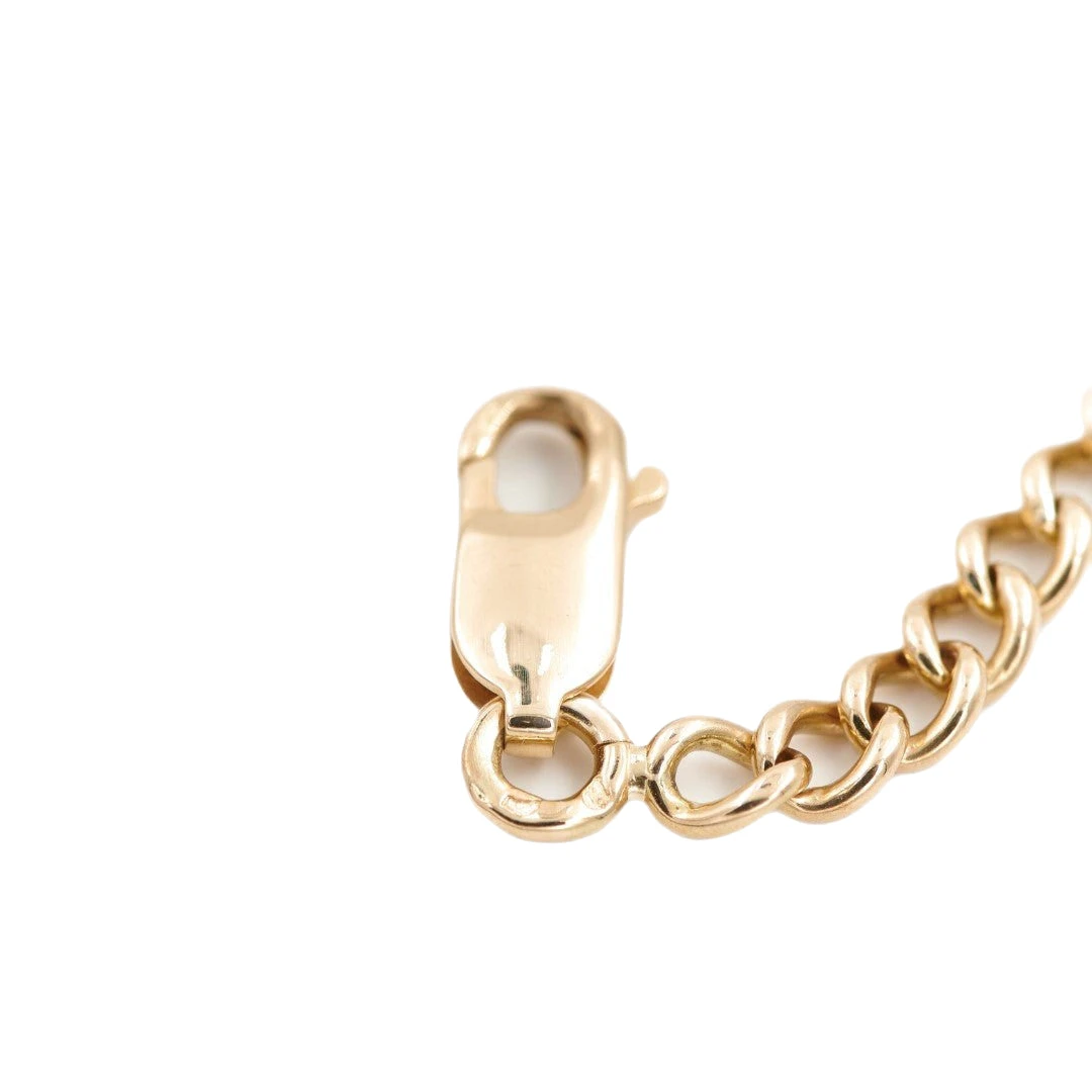 Collier Maille Gourmette En Or Jaune 5 Collier Maille Gourmette En Or Jaune – Image 5