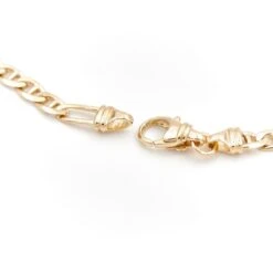 Collier Chaîne Maille Alternée En Or Jaune -Castafiore Boutique collier chaine maille alternee en or jaune 372674