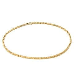 Collier Chaîne Maille Balinaise En Or Jaune 11 Collier Chaîne Maille Balinaise En Or Jaune -Castafiore Boutique collier chaine maille balinaise en or jaune 803023