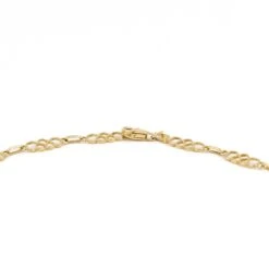 Collier Chaîne Maille Cœur En Or Jaune -Castafiore Boutique collier chaine maille coeur en or jaune 233742