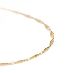 Collier Chaîne Maille Cœur En Or Jaune -Castafiore Boutique collier chaine maille coeur en or jaune 316137