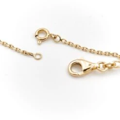 Collier Chaîne Maille Corde En Or Jaune -Castafiore Boutique collier chaine maille corde en or jaune 733570