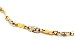 Collier Chaîne Maille Fantaisie En 2 Ors 9 Collier Chaîne Maille Fantaisie En 2 Ors -Castafiore Boutique collier chaine maille fantaisie en 2 ors 709307