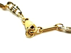 Collier Chaîne Maille Fantaisie En 2 Ors 12 Collier Chaîne Maille Fantaisie En 2 Ors -Castafiore Boutique collier chaine maille fantaisie en 2 ors 907988