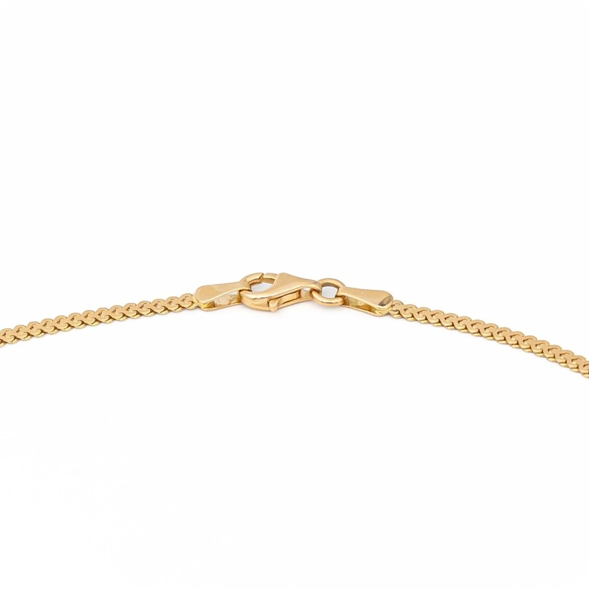 Collier Chaîne Maille Fantaisie En Or Jaune 4 Collier Chaîne Maille Fantaisie En Or Jaune – Image 4