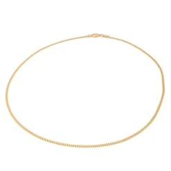 Collier Chaîne Maille Fantaisie En Or Jaune 9 Collier Chaîne Maille Fantaisie En Or Jaune -Castafiore Boutique collier chaine maille fantaisie en or jaune 878113