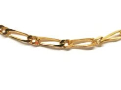 Collier Chaîne Maille Firgaro En Or Jaune -Castafiore Boutique collier chaine maille firgaro en or jaune 187128