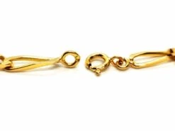 Collier Chaîne Maille Firgaro En Or Jaune -Castafiore Boutique collier chaine maille firgaro en or jaune 803958