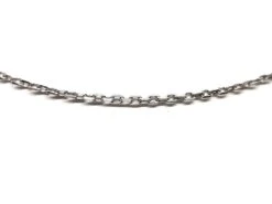 Collier Chaîne Maille Forçat En Or Blanc 9 Collier Chaîne Maille Forçat En Or Blanc -Castafiore Boutique collier chaine maille forcat en or blanc 465320