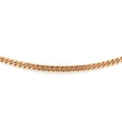 Collier Chaîne Maille Gourmette En Or Jaune -Castafiore Boutique collier chaine maille gourmette en or jaune 432347