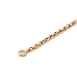 Collier Chaîne Maille Jaseron En Or Jaune 9 Collier Chaîne Maille Jaseron En Or Jaune -Castafiore Boutique collier chaine maille jaseron en or jaune 896764